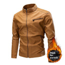 Motorcycle Retro Fashion Leather Jacket Coat