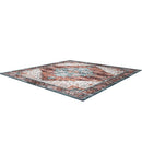 Vintage Boho 8x10 Rug – Washable, Non-Slip & Waterproof