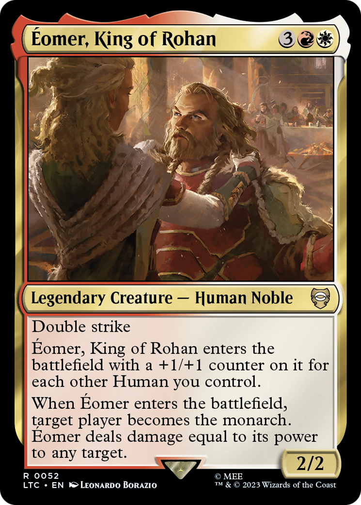 Éomer, King of Rohan (LTC-052) - Tales of Middle-earth Commander