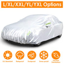 Waterproof Car Cover with UV Protection and Reflective Strips