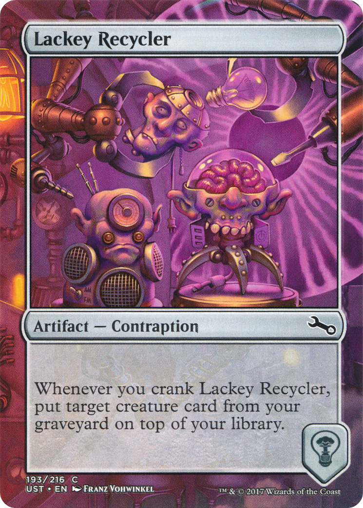 Lackey Recycler (UST-193) - Unstable (Borderless) Foil