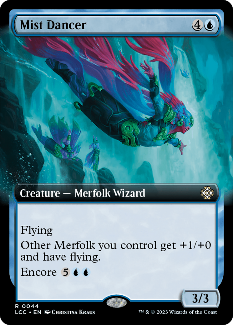 Mist Dancer (LCC-044) - The Lost Caverns of Ixalan Commander: (Extended Art)
