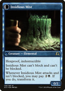 Elusive Tormentor // Insidious Mist (PRE-108S) - Shadows over Innistrad Promos: (Double Faced Transform) Foil
