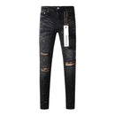 American High Street Washed Patch Jeans