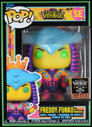 (SEE DESCRIPTION) Pop! Originals: 2024 Funko Fundays - Freddy Funko as Shredder (Blacklight) LE100 [Graded PSA 10]