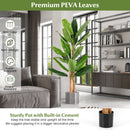 5.5/6.5 Feet Tall Artificial Banana Tree with 10/27 Large Leaves