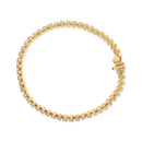 10K Yellow Gold 4.0 Cttw Lab Grown Diamond Tennis Bracelet