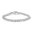 14K White Gold 2.00 Cttw Prong Set Lab Grown Round Diamond Classic Tennis Bracelet (F-G Color, VS2-SI1 Clarity) - 7.25"