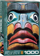 Puzzle: Fine Art Masterpieces - Totem Pole Comox Valley BC by Kirs Krug