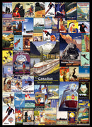 Puzzle: Canadian Vintage Art - Railroad Adventures