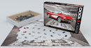 Puzzle: American Car Classics - 1959 Corvette Driving Down Route 66