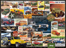 Puzzle: Vintage Car Art - Jeep Advertising Collection