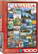 Puzzle: Canadian Vintage Art - Travel Canada Vintage Posters