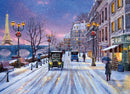 Puzzle: Christmas - Seasonal - Christmas Eve in Paris by Dominic Davison