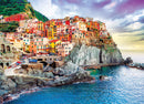 Puzzle: HDR Photography - Manarola Cinque Terre Italy Mediterranean Oasis