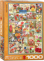 Puzzle: Seed Catalogue Collection - Flowers Seed Catalogue Collection