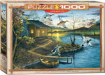 Puzzle: Artist Series - Autumn Retreat by Abraham Hunter