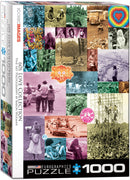 Puzzle: Vintage Art Collages - 60s Love Collection