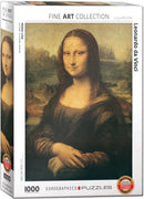 Puzzle: Fine Art Masterpieces - Mona Lisa by Leonardo da Vinci