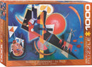 Puzzle: Fine Art Masterpieces - In Blue by Wassily Kandinsky