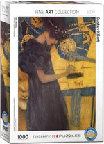 Puzzle: Fine Art Masterpieces - The Music by Gustav Klimt