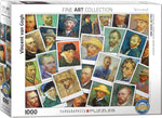 Puzzle: Fine Art Masterpieces - Van Gogh Selfies by Vincent van Gogh