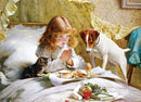 Puzzle: Fine Art Masterpieces - Suspense by Charles Burton Barber