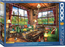 Puzzle: Vibrant Scenery Collection  - Cozy Cabin by Dominic Davison