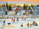 Puzzle: Winter Wonderland  -  Evening Skating