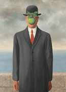 Puzzle: Fine Art Masterpieces - Son of Man by René Magritte