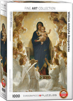 Puzzle: Fine Art Masterpieces - Virgin with Angels by William Adolphe Bouguereau