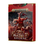 Warhammer: Blades of Khorne - Warscroll Cards