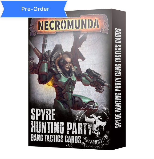 Necromunda: Spyre Hunting Party Gang Tactics Cards