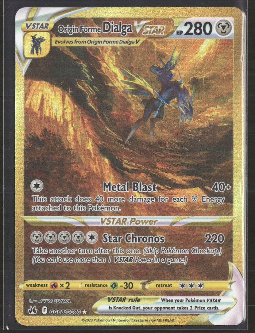 dialga vstar pokemon card value Origin Forme - 114/189 Full Art Ultra Rare 210/189 / Secret Rare Card Type / HP / Stage Galarian Gallery Origin Forme Dialga