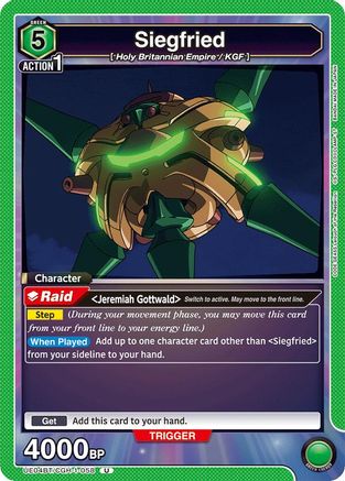 Siegfried (UE04BT/CGH-1-058) - UE04BT CODE GEASS Lelouch of the Rebellion