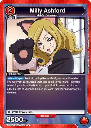 Milly Ashford (088) (UE04BT/CGH-1-088) - UE04BT CODE GEASS Lelouch of the Rebellion Foil