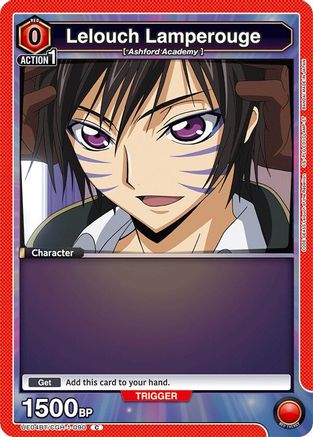 Lelouch Lamperouge (090) (UE04BT/CGH-1-090) - UE04BT CODE GEASS Lelouch of the Rebellion