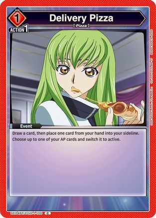 Delivery Pizza (UE04BT/CGH-1-100) - UE04BT CODE GEASS Lelouch of the Rebellion