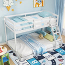 Twin Over Full Bunk Bed Low Floor Bunk Bed Frame