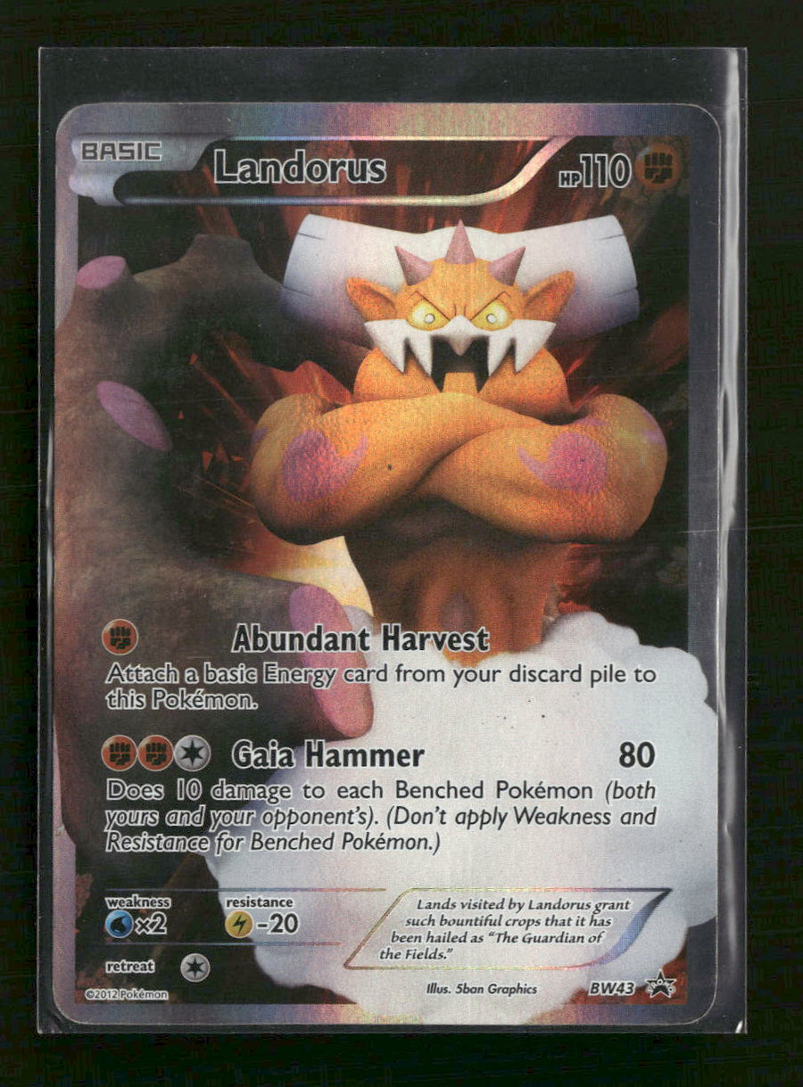 landorus pokemon card value Black and White Promos Landorus #BW43 – Ralphie's Funhouse