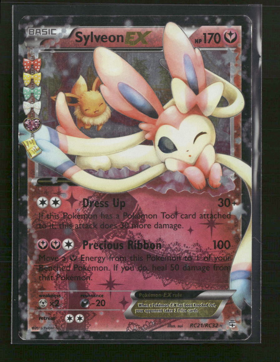 sylveon ex pokemon card value Sylveon EX (Full Art) - Generations: Radiant Collection
