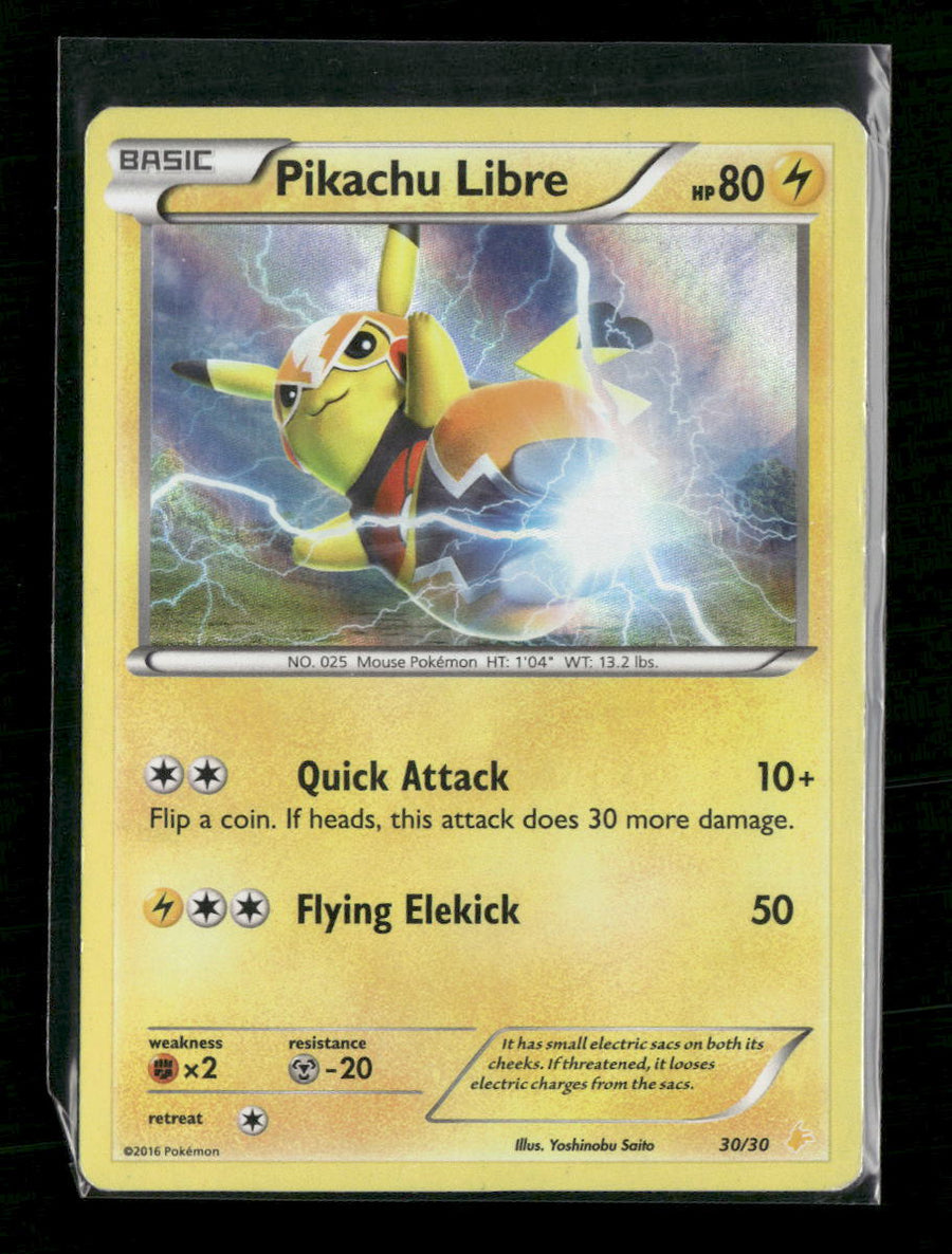 XY Trainer Kit: Pikachu Libre & Suicune Pikachu Libre #30/30