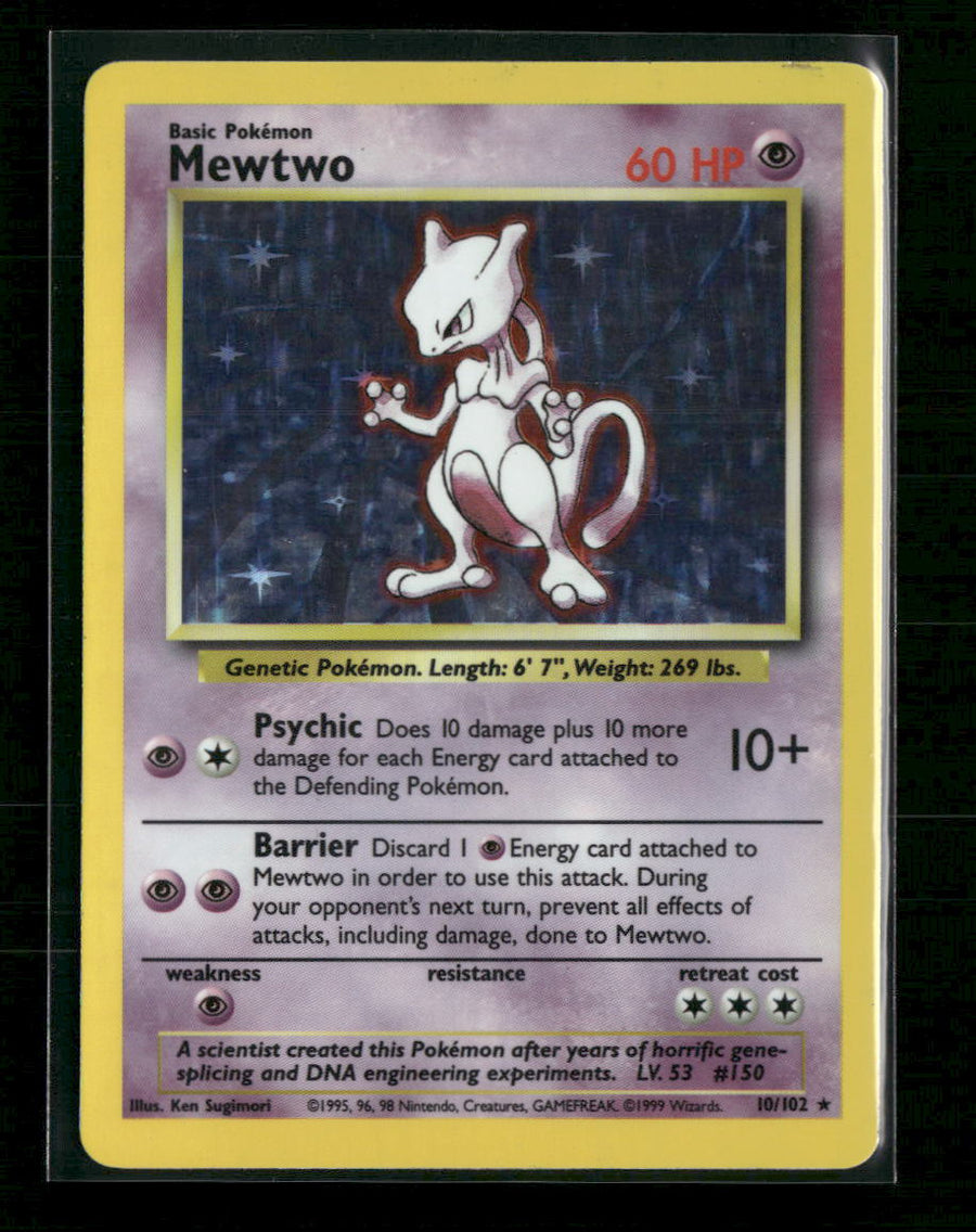 Base Set Mewtwo #010/102 – Ralphie's Funhouse