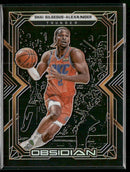 2021-22 Panini Obsidian Electric Etch Orange Shai Gilgeous-Alexander #/50 #5