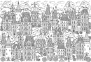 Puzzle: Color-Me Collection - Town Houses