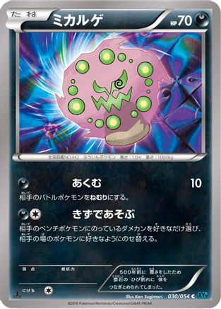 Spiritomb (030/054) - XY11Br Cruel Traitor 1st Edition