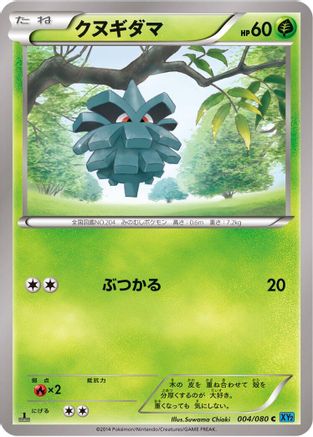 Pineco (004/080) - XY2 Wild Blaze 1st Edition