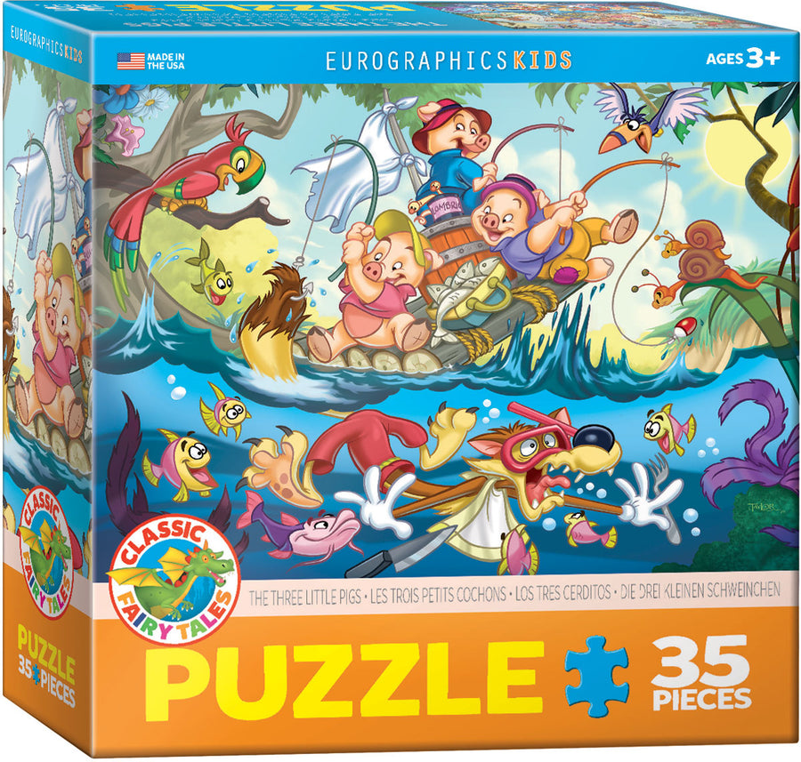 Puzzle: Classic Fairy Tales - The Three Little Pigs