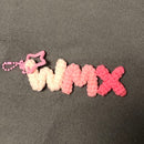 Wool Crochet Letter Pendant Keychain Kit