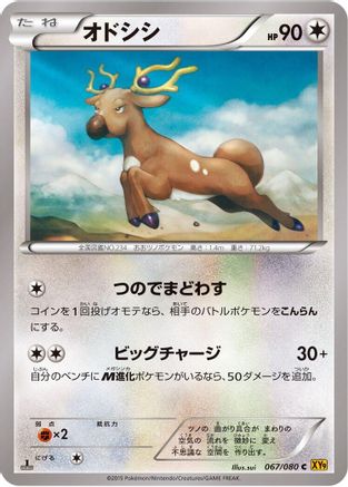 Stantler (067/080) - XY9 Rage of the Broken Heavens 1st Edition
